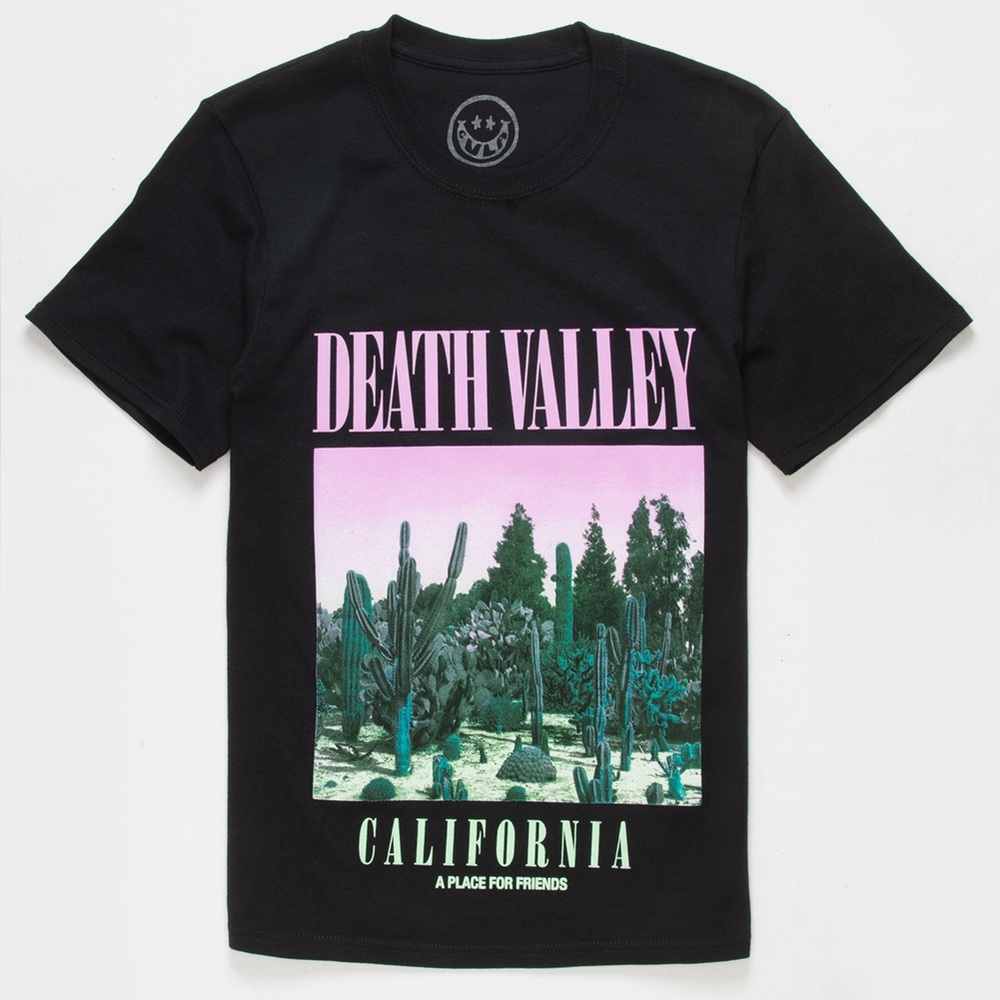 NWOT CVLA Death Valley Graphic Tee – Size M Black (Tilly’s Brand)